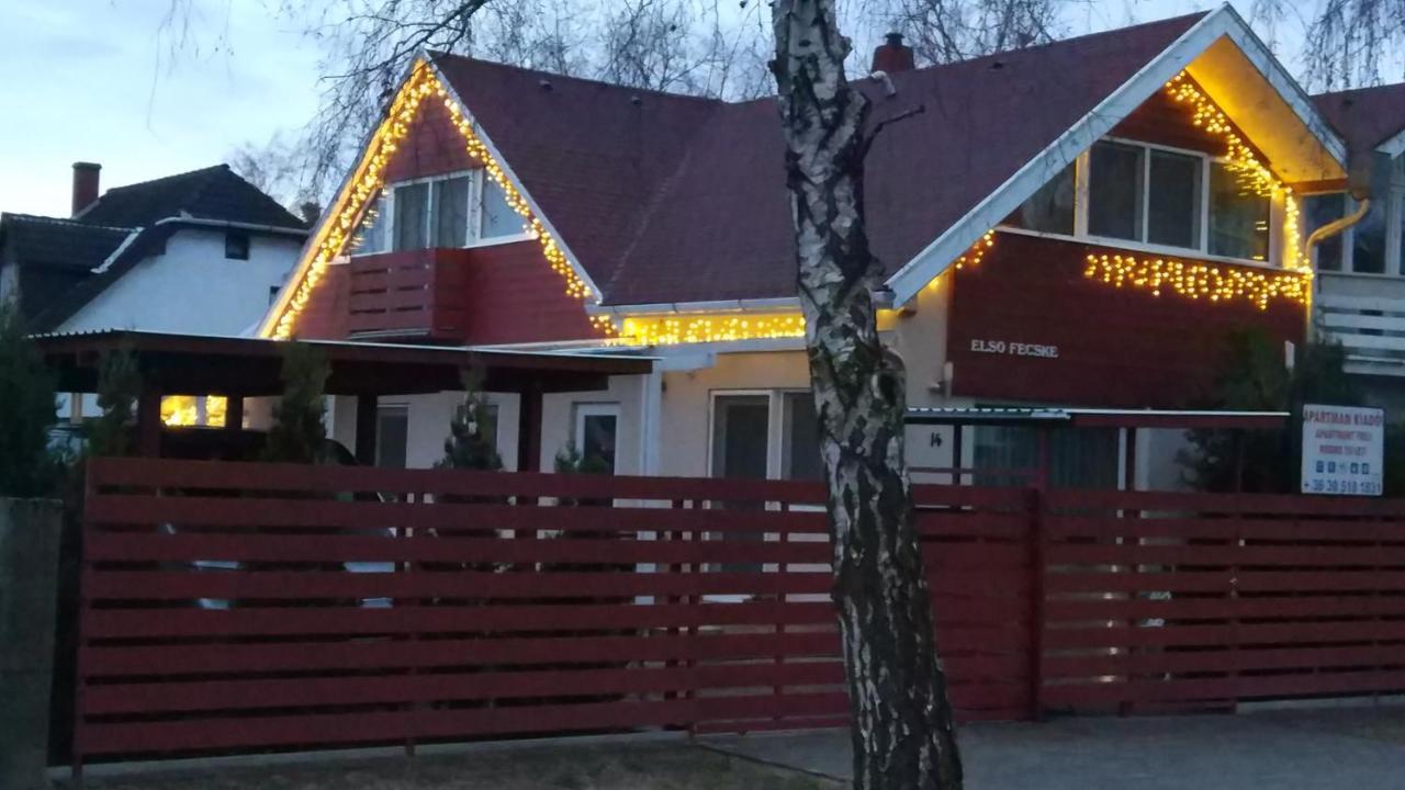 Elso Fecske Apartmanok Siofok Dış mekan fotoğraf